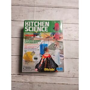 4M KidzLabs Kitchen Science Kit 6 Experiments STEM Educational Toy New